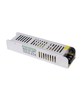 Ecola LED strip Power Supply 100W 220V-12V IP20 узкий блок питания для светодиодной ленты B2N100ESB