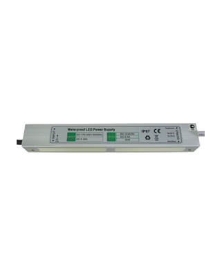 Ecola LEDstrip Power Supply 30W 220V-12V IP67 блок питания для светодиодной ленты B7L030ESB