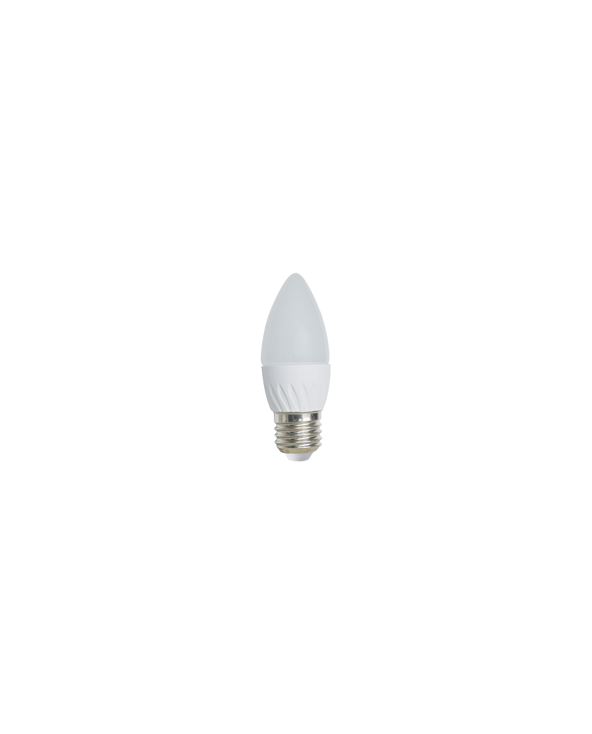 Ecola Light candle LED 5,0W 220V E27 4000K свеча 100x37 C7TV50ELC