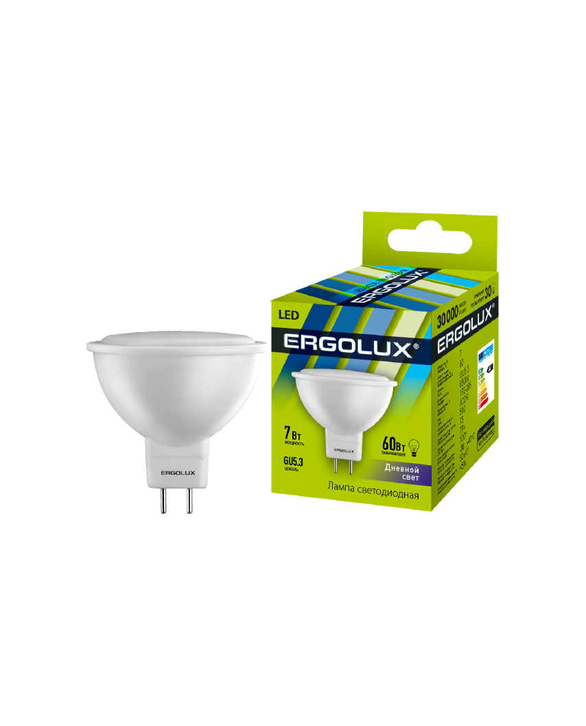 Ergolux LED-JCDR-7W-GU5