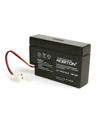 Robiton VRLA12V-0.8Ah ( аккумулятор ) 96х25х62мм (40)