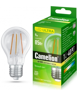 Camelion LED9-A60-FL/830/E27 (Эл.лампа светодиодная 9Вт 220В)