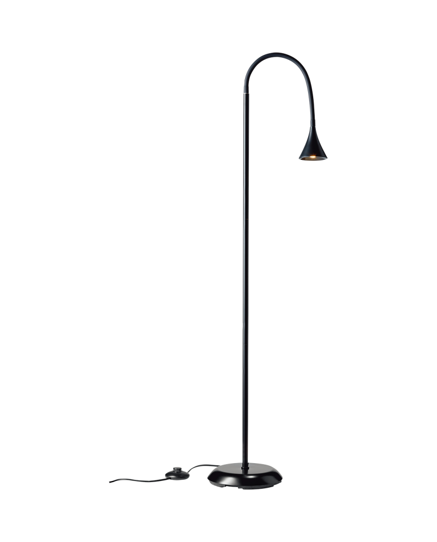 TL-501 ( В, черный, напольный светодиодный светильник, гибкая стойка, материал пластик, 7Вт, 30000ч,