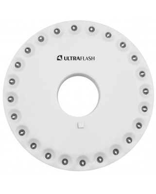 Ultraflash LED 6254 (фонарь-светильник, 4XR6, 24LED, застежка, пластик, блистер)