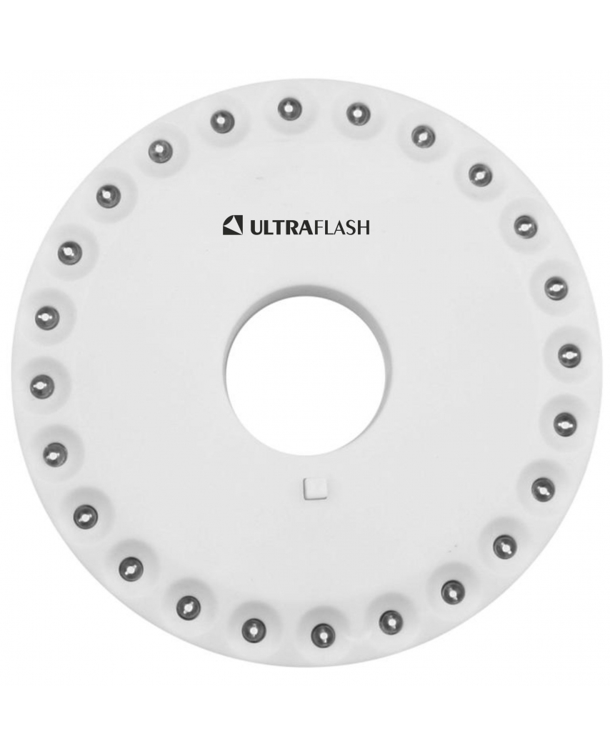 Ultraflash LED 6254 (фонарь-светильник, 4XR6, 24LED, застежка, пластик, блистер)