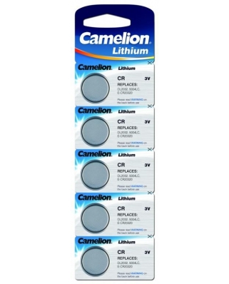Camelion CR 2025 BL-5 (CR2025-BP5, бат-ка литиевая(50)