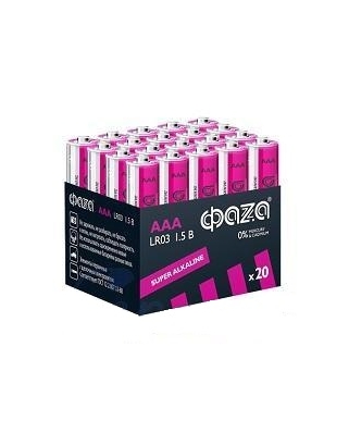 ФАZА Super Alkaline LR 3-Rack-20 (алкалин