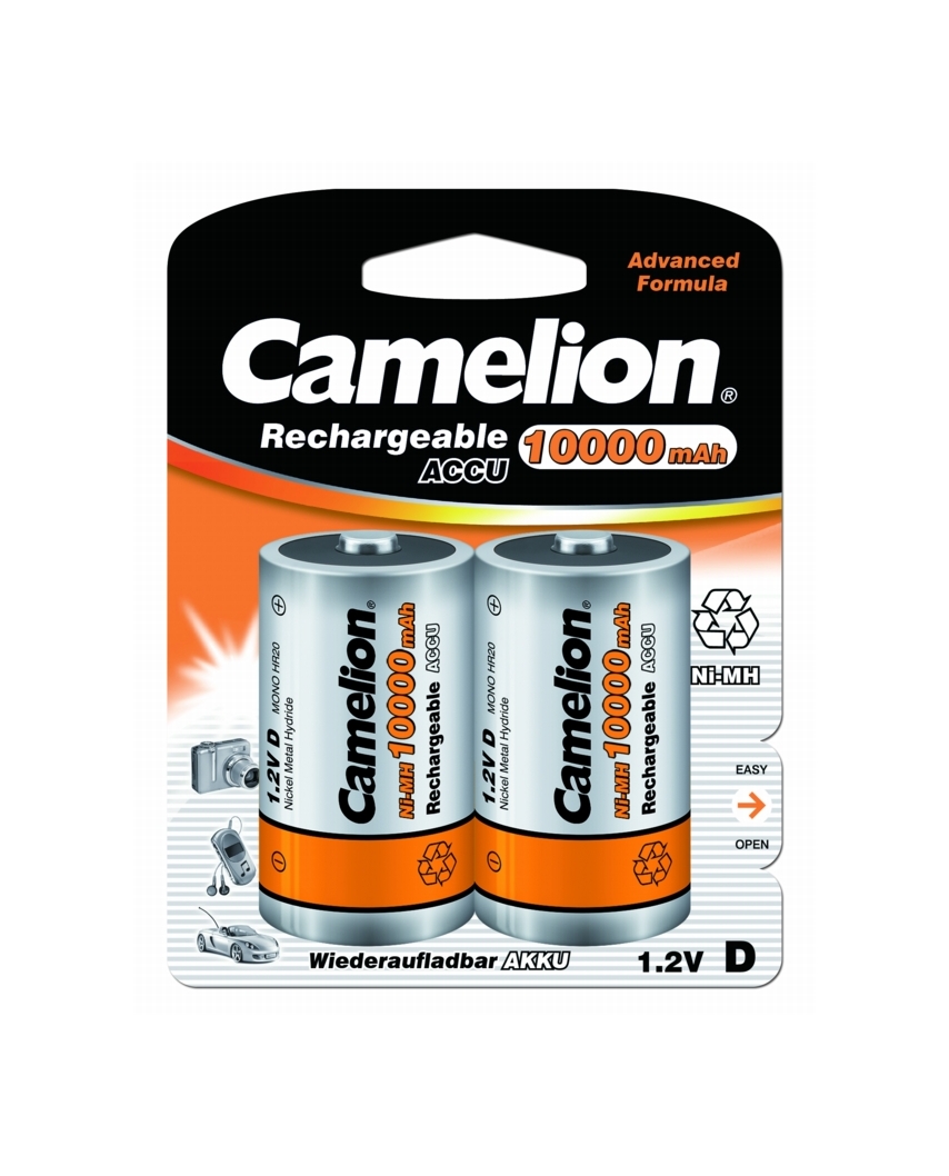 Camelion D-10000mAh Ni-Mh BL-2(12) (ак,1