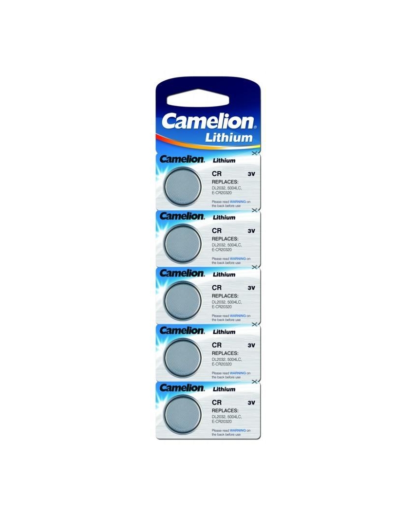 Camelion CR 2032 BL-5 (бат-ка литивая,3В) (50)