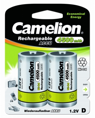 Camelion D-4500mAh Ni-Cd Bl-2 (ак,1