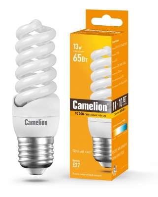 Camelion LH13-FS-T2-M/827/E27 (энергосбер.лампа 13