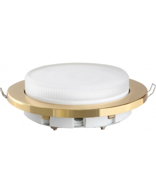 Camelion FP1-GX53-G(40)(золото пластик, встраивае