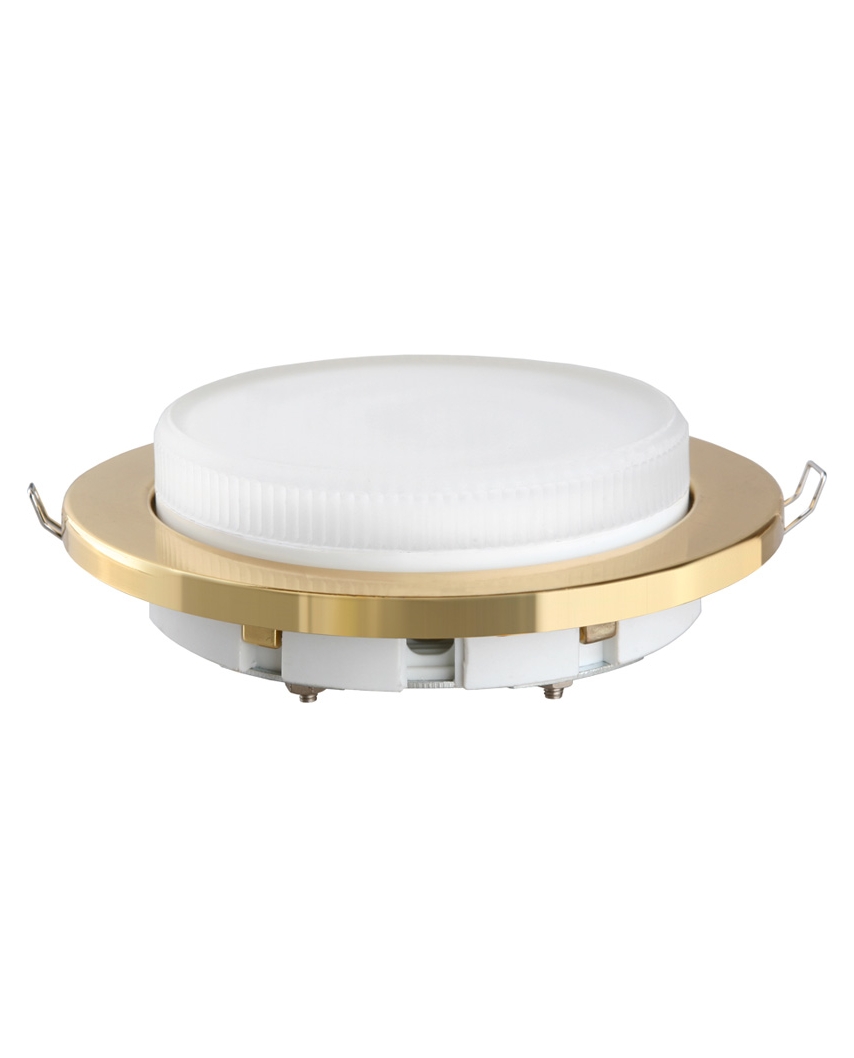 Camelion FP1-GX53-G(40)(золото пластик, встраивае
