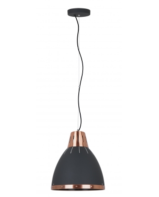 Camelion PL-426M C62 черный + медь (Светильник подвесной LOFT, 1х E27, 40Вт, 230В, металл)