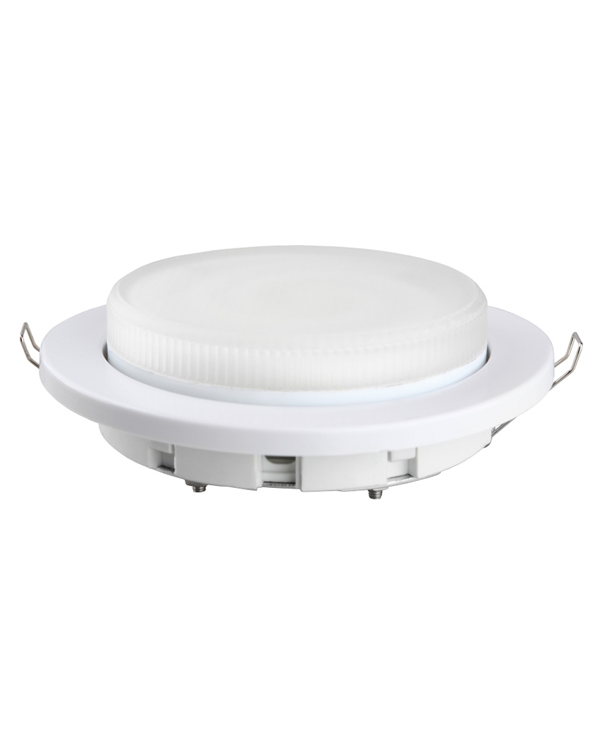 Camelion FP1-GX53-W(40) (белый пластик,встраиваемы