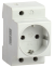 IEK Розетка на din рейку 1гн с 3/К IP20 РАр10-3 (1/5/100) MRD10-16