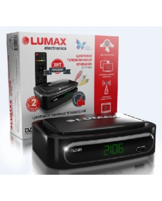 LUMAX DV2105HD Wi-Fi, Кинозал Цифровой телевизионный приемник