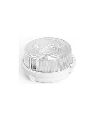 Apeyron Светильник влагозащищенный белый,корпус ПАТС, рас-ль стекло, Е27х60W,IP53