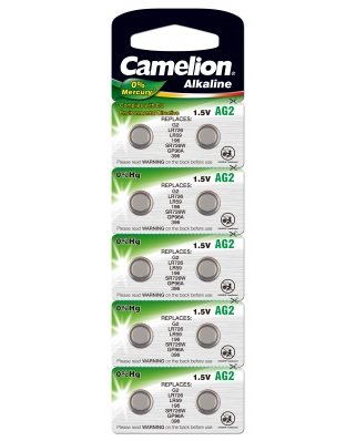 Camelion G2 BL-10 Mercury Free (AG2-BP10(0%Hg), 3