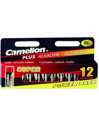 Camelion LR06 Plus Alkaline BLOCK-12 (батарейка,1.5В)(12/144 /576)