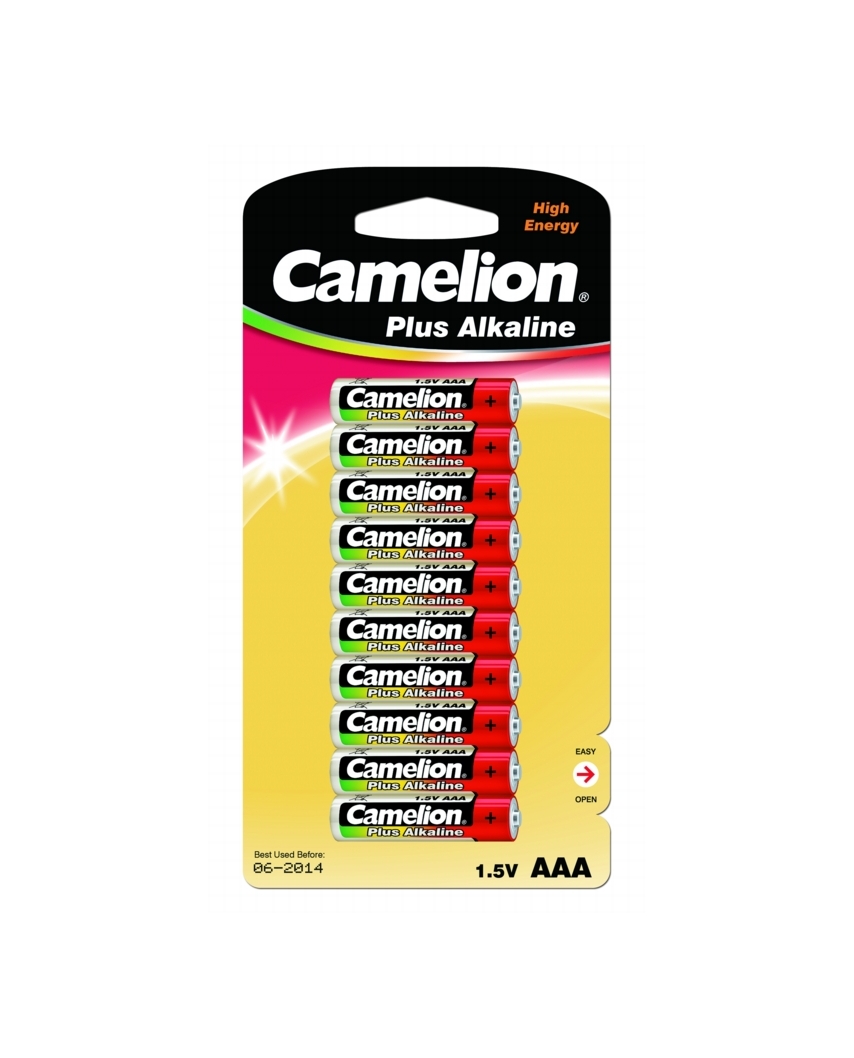 Camelion LR03 Plus Alkaline BL-10 (батарейка,1.5В)(10/720)