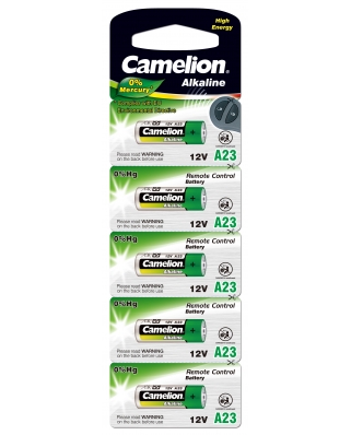 Camelion LR23A BL-5 Mercury Free (A23-BP5, батарейка,12В)