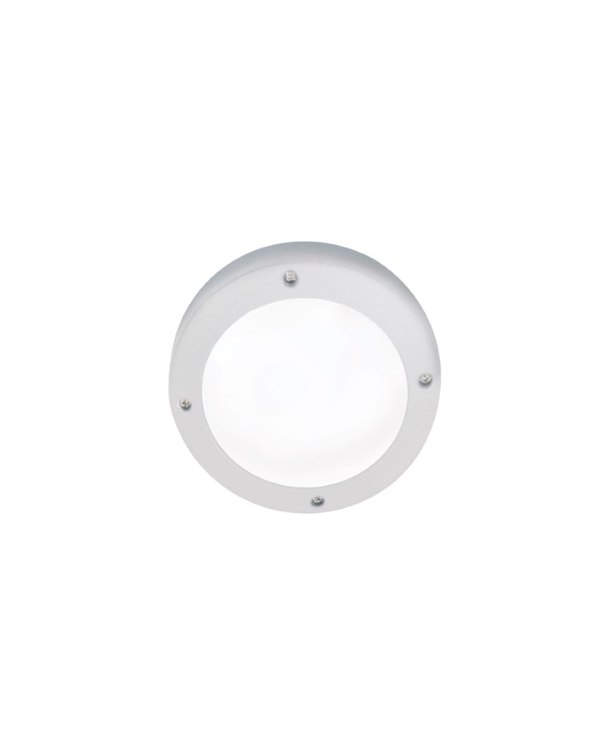 Ecola GX53 LED B4139S светильник накладной Белый IP65 матовый Круг алюмин
