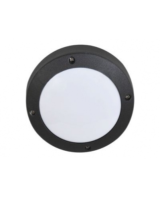 Ecola GX53 LED B4139S светильник накладной Черный IP65 матовый Круг алюмин