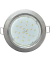 Ecola GX53 H4 220V GX53 хром 38х106 метал встраиваемый (без лампы) FC53H4ECB