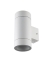 Ecola GX53 LED 8013A светильник накладной Белый 2*GX53 матовый IP65 прозрачный Цилиндр металл.
