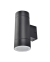 Ecola GX53 LED 8013A светильник накладной Черный 2*GX53-205x140x90 IP65