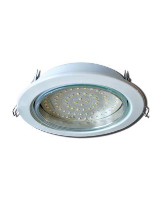 Ecola GX70-H5 светильник белый встр