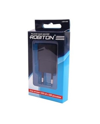 ROBITON Адаптер/блок питания USB1000 blek