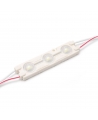 Apeyron Модуль светодиодный, 12В, 0,6 Вт,3*smd2835, 22Лм\д, IP67, 6400 К,цельный пластик 02-01