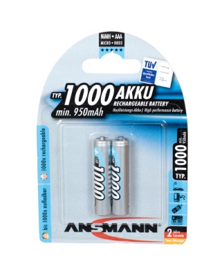ANSMANN 1000 AAA Profissional 5030892 BL2 аккумулятор (24)