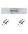 Ecola LED strip 220V connector комплект 12x7 для упрощенного соединения лента-лента 2-х конт для лен