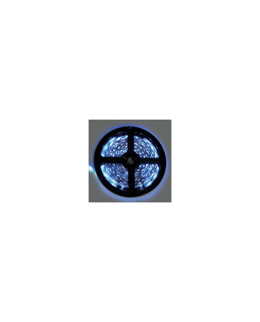 Ecola LED strip PRO 4,8W/m 12V IP20 8mm 60Led/m Blue синяя светодиодная лента на катушке 5м.P2LB05E