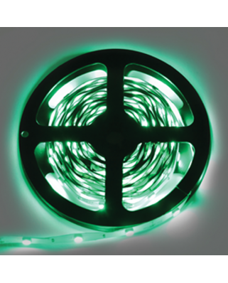Ecola LED strip PRO 4,8W/m 12V IP65 8mm 60Led/m Green зеленая светодиодная лента на катушке 5м. P5LG
