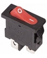 REXANT Выключатель клавишный 250V 6А (2с) ON-OFF красный Mini (RWB-103, SC-766, MRS-101-5) 36-2051