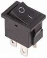 REXANT Выключатель клавишный 250V 6А (4с) ON-OFF черный Mini (RWB-208, SC-768) 10/10/3000) 36-2146
