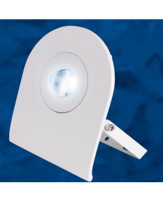 Uniel-ULF-F10-50W/NW IP65 180-240В WHITE Прожектор светодиодный. Корпус белый. Белый свет. Упаковка