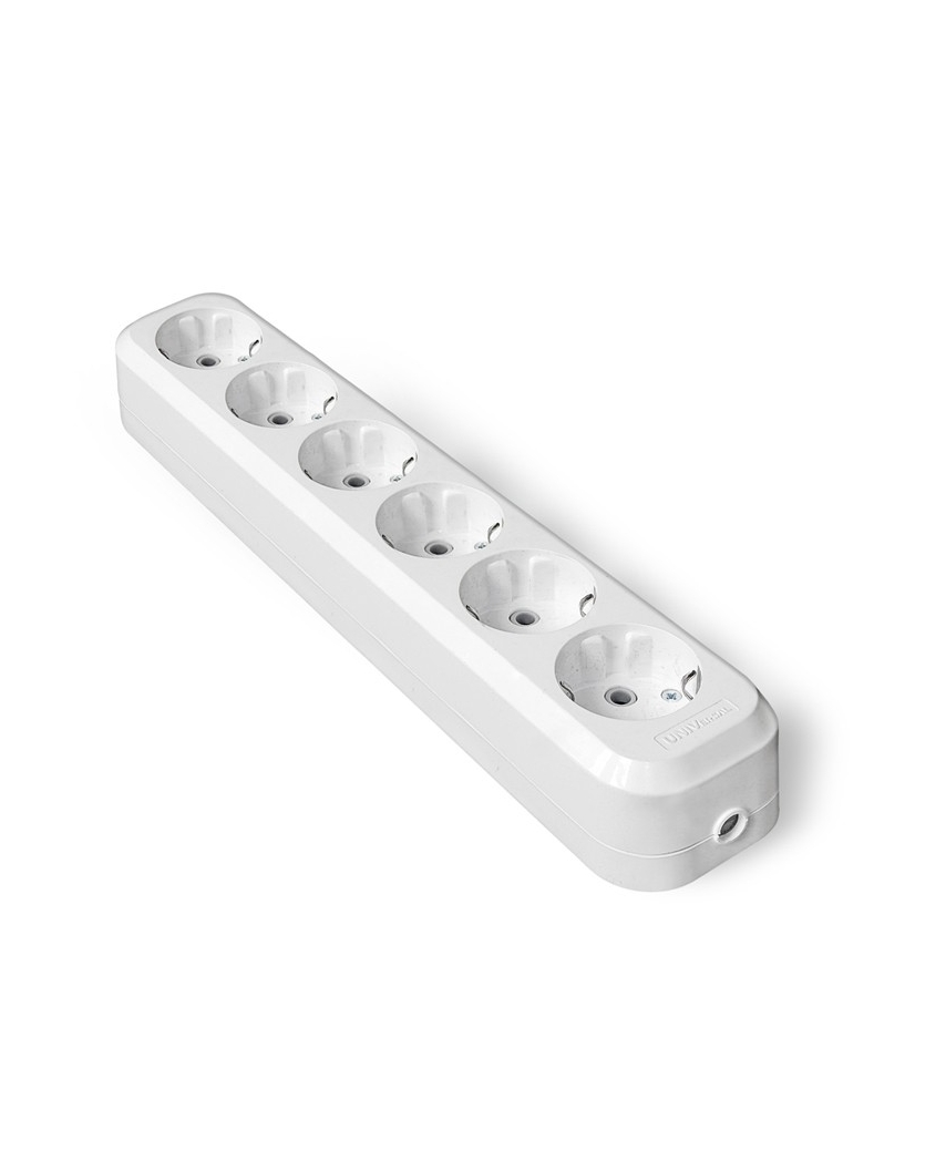 UNIVersal Колодка E-306 6 гн. с/з AБС-пластикE306
