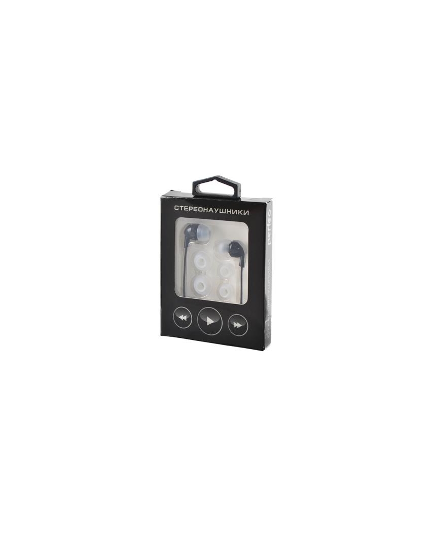 PERFEO Наушники PF-IPD-BLK чёрные BL1