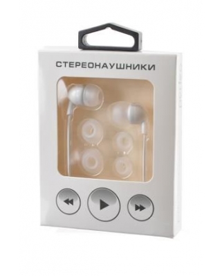 PERFEO Наушники PF-IPD-WHT белые BL1