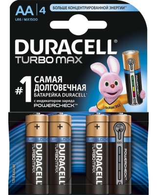 Duracell LR6-4BL TURBO (80/240/20400)