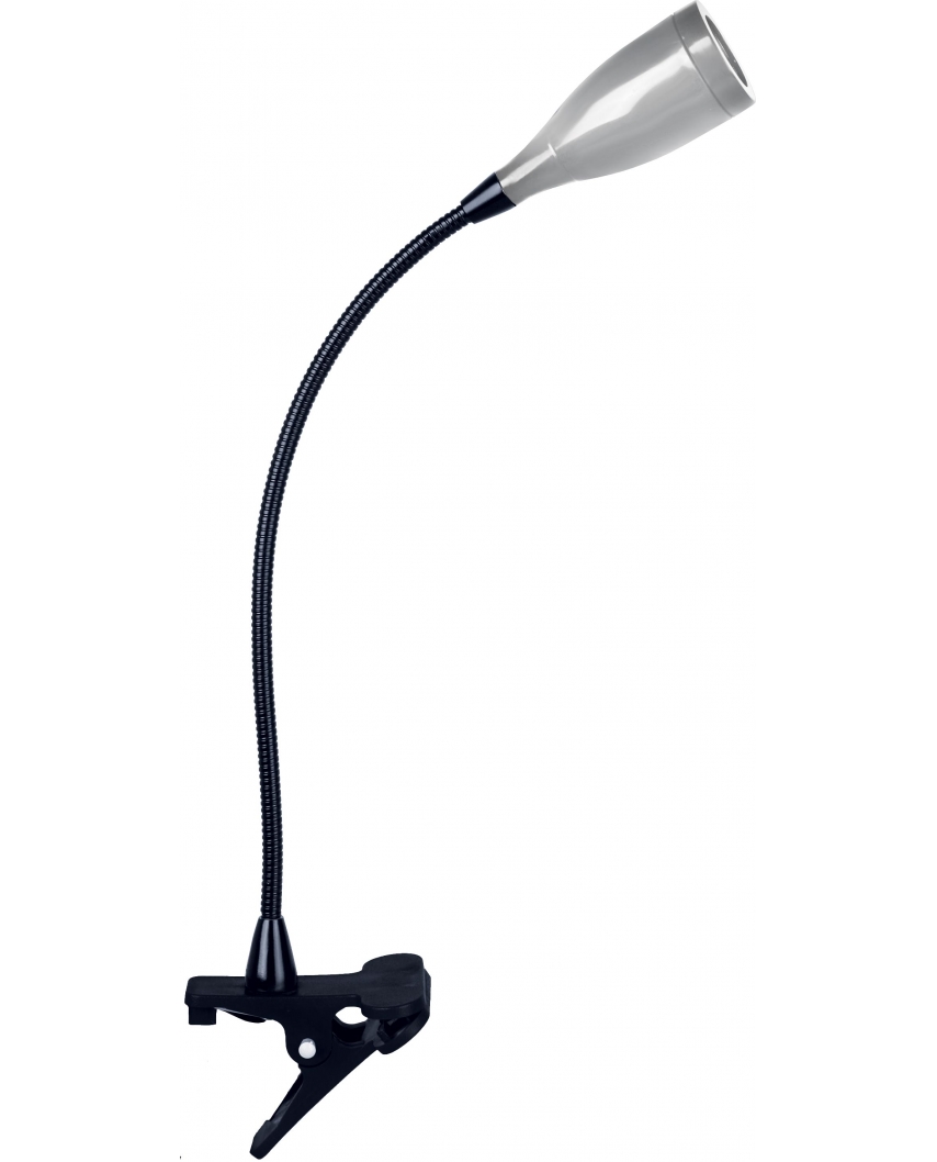 Camelion KD-763 С03 серебро LED(Светильник настол