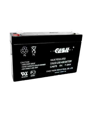 CASIL 6V-7.5Ah (Аккумуляторная батарея) 151*34*94