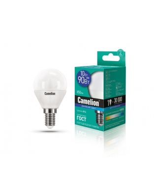 Camelion LED10-G45/865/E14 (Эл.лампа светодиодная 10Вт 220В)