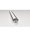 Apeyron Профиль алюминиевый прямой встраиваемый для светодиод. ленты,серебро, 2 м. (08-02-01)
