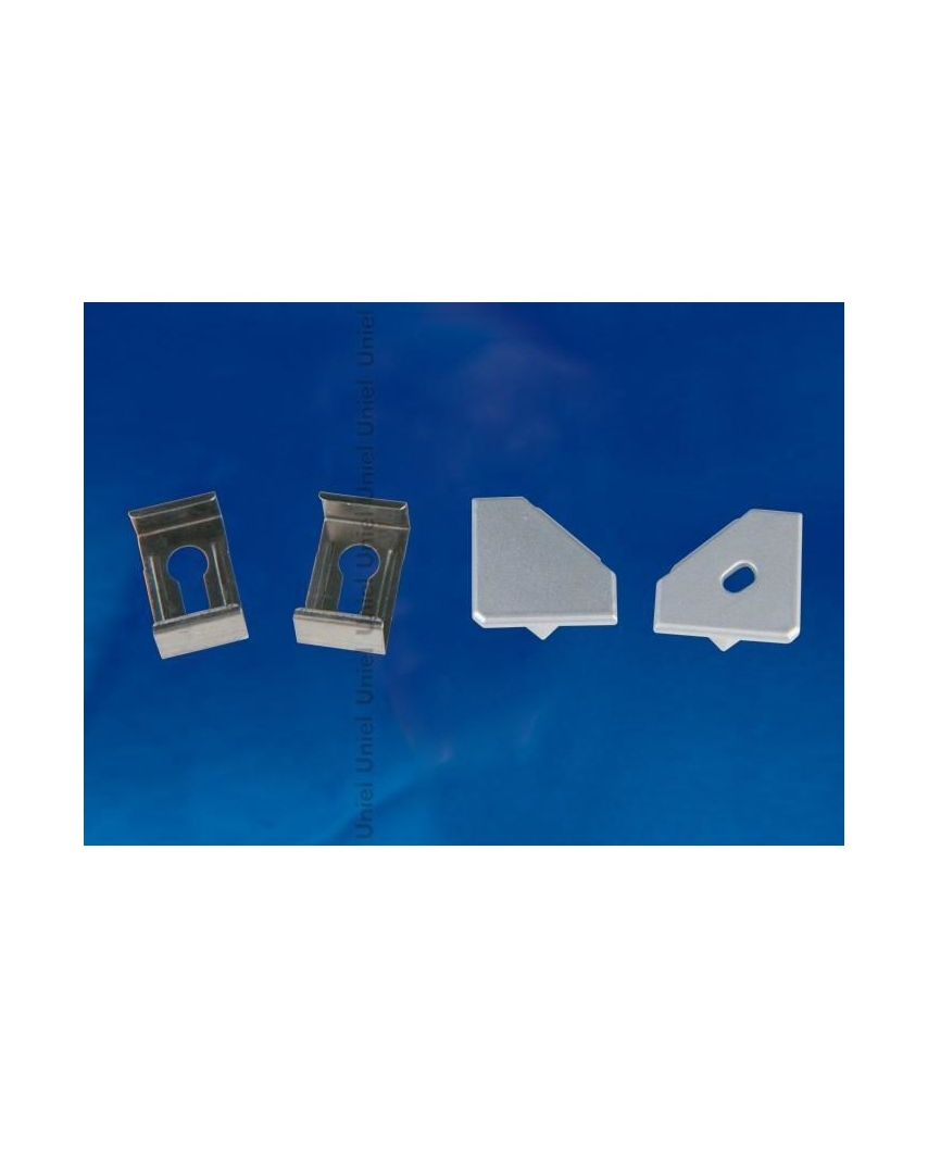 UFE-N04 SILVER A POLYBAG Набор аксессуаров для алюминиевого профиля